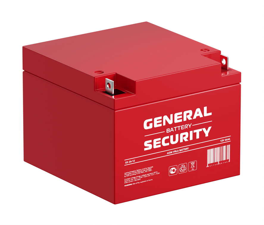 General Security GS26-12 12 V 26 Ah