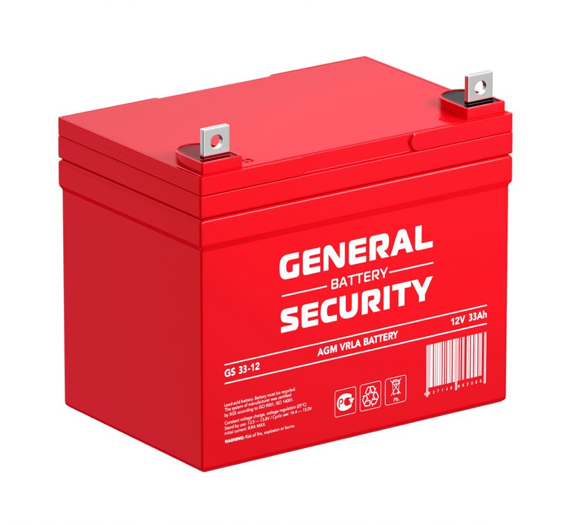 General Security GS33-12 12 V 33 Ah