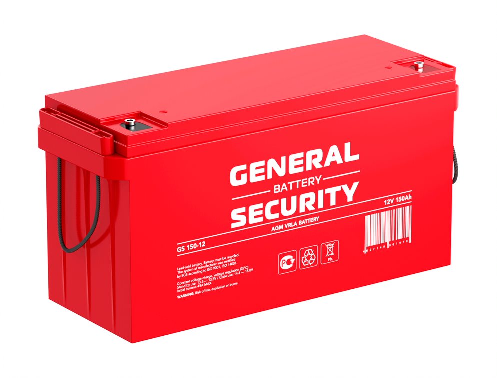 General Security GS150-12 12 V 150 Ah