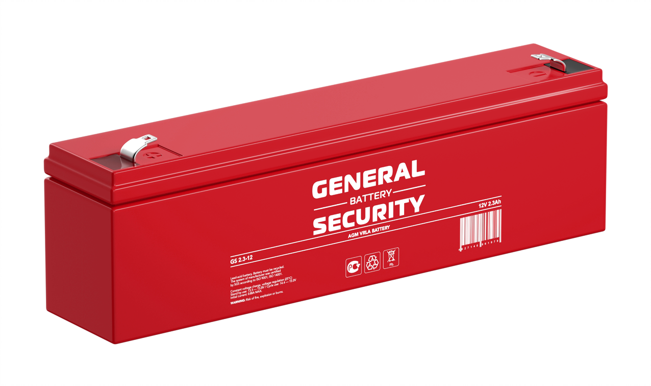 General Security GS2.3-12 12 V 2.3 Ah