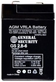 General Security GSL2.8-6 6 V 2.8 Ah