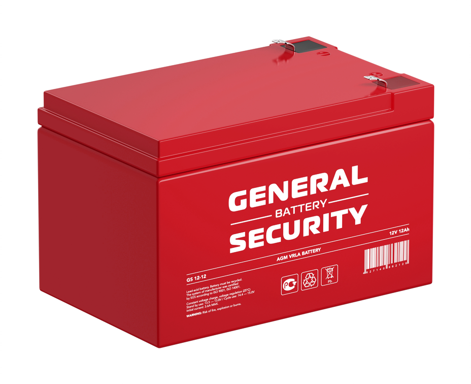 General Security GS12-12 12 V 12 Ah