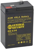 General Security GSL4.5-6 6 V 4.5 Ah