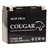 Cougar YTX20L-BS 18 Ah